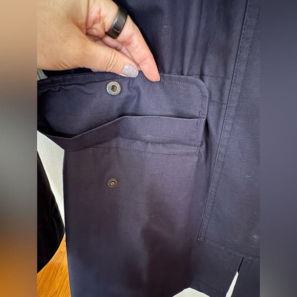 Vintage Polo Ralph Lauren Navy Rain Coat - Picture 3 of 5